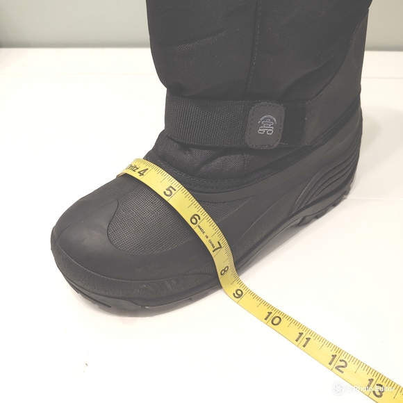 Kamik rocket winter insulated waterproof black snow boots big kid juniors size 7 - Picture 12 of 14